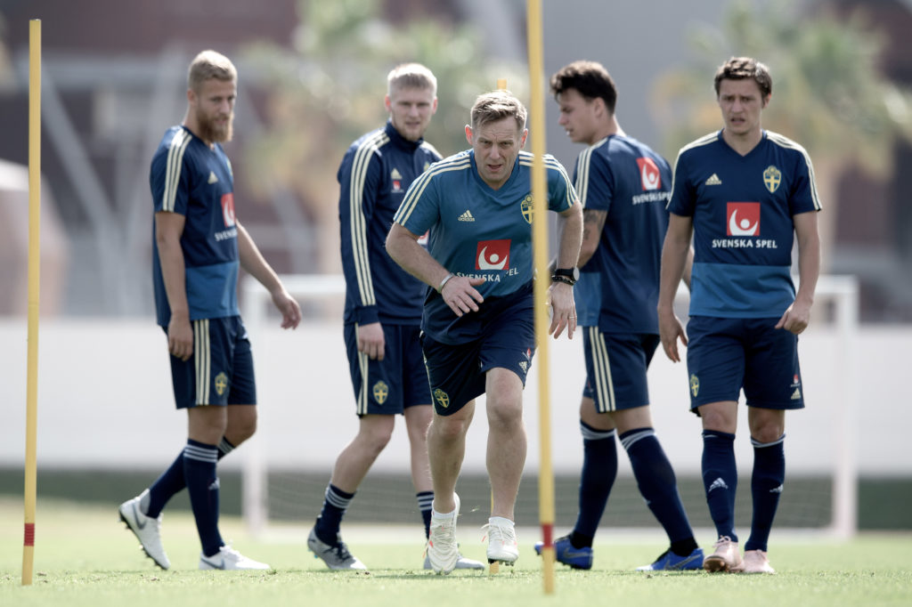 Football, Winter Tournament, Sweden training